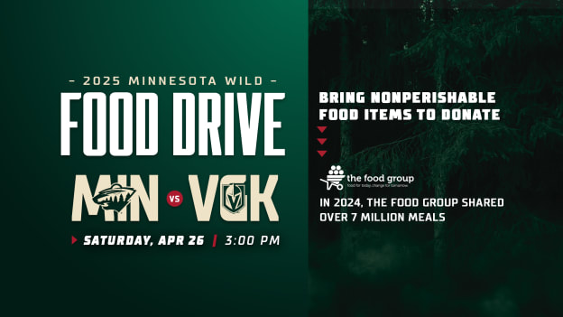 Food Drive - April 26th