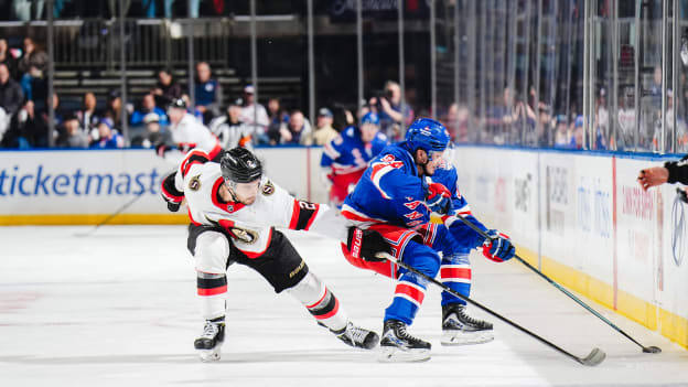Ottawa Senators v New York Rangers