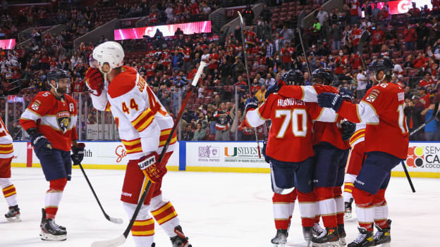 Calgary Flames at Florida Panthers January 4, 2022