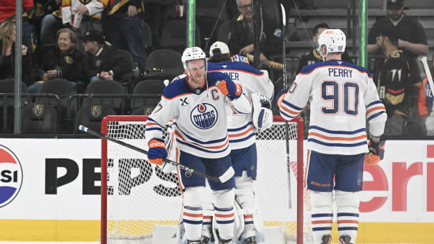 Edmonton Oilers v Vegas Golden Knights - Game One