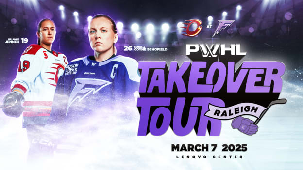 PWHL Takeover Tour - March 7 | 7pm | Lenovo Center