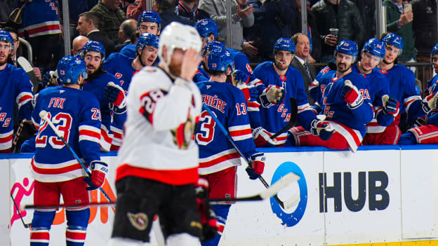 Ottawa Senators v New York Rangers