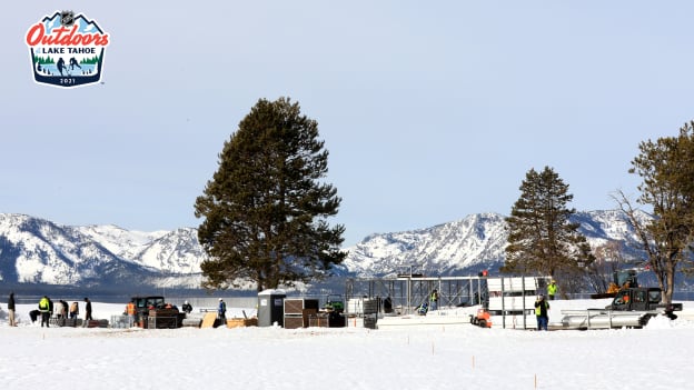 NHL Outdoors: Lake Tahoe Preparations