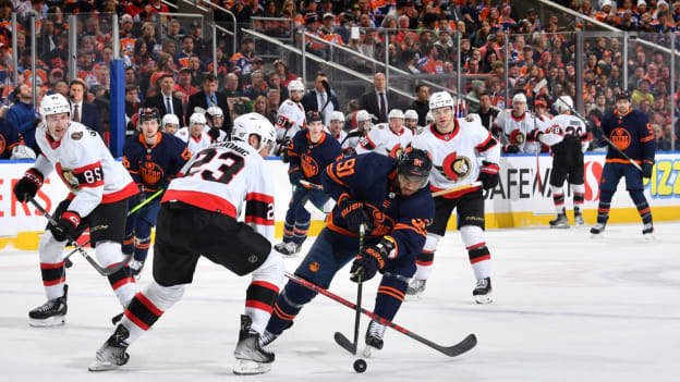 GALLERY: Oilers vs. Senators