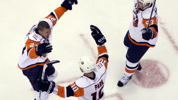 PHOTOS: Kyle Okposo's Career with the Islanders