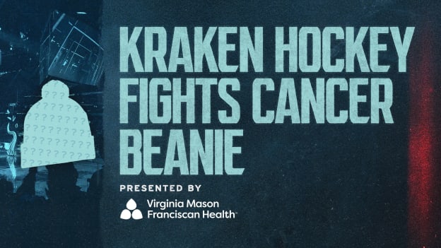 Kraken Hockey Fights Cancer Beanie pres. by Virginia Mason Franciscan Health