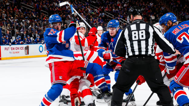 Detroit Red Wings v New York Rangers