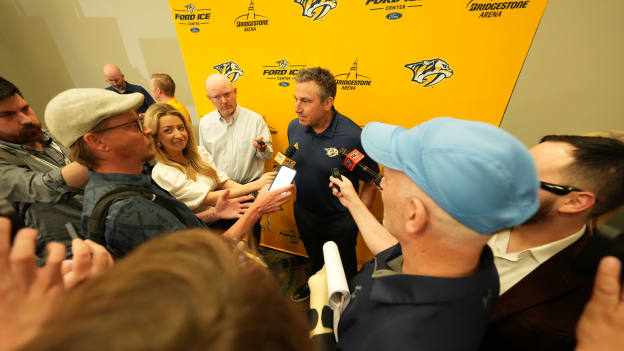 Head Coach Andrew Brunette Arrives in Smashville