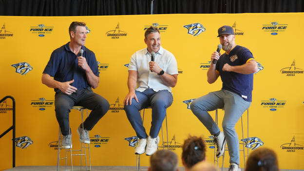 Andrew Brunette Meets Preds Fans at Summer Select-a-Seat