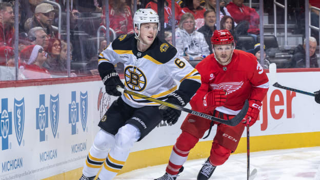 LIVE: Bruins at Red Wings