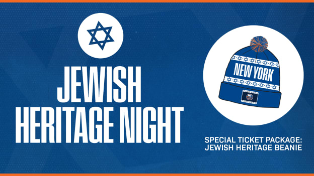 <center><h3 class="promoTitle">Jewish Heritage Night</h3><p class="promoGameDetails">vs. ANA | Thursday, Dec. 11 | 7:00 PM</p></center>