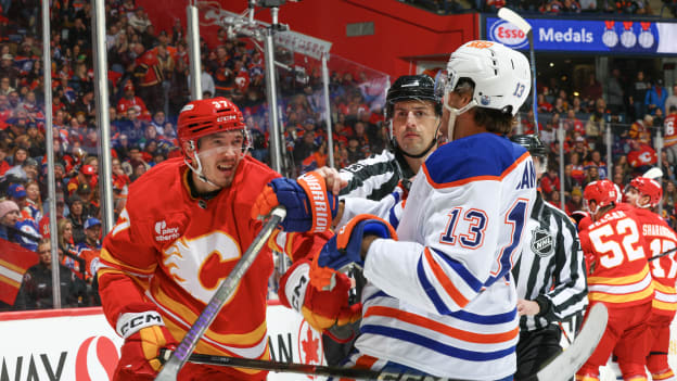 Edmonton Oilers v Calgary Flames