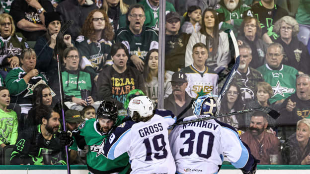 Calder Cup Playoffs Game Four: Ads at Stars