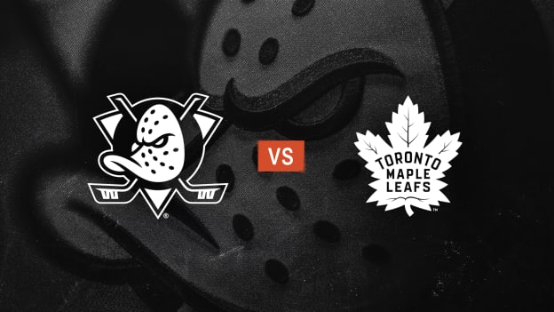 Ducks vs. Maple Leafs