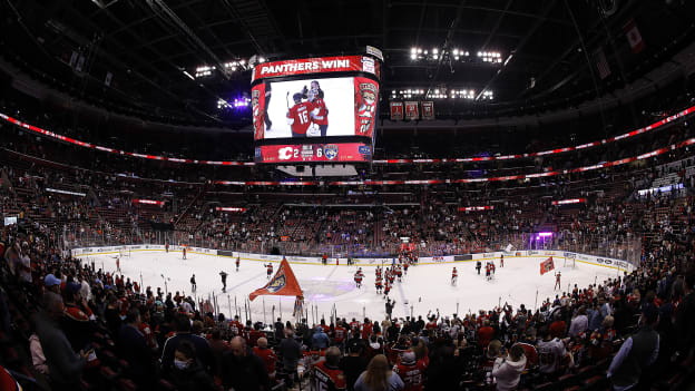 Calgary Flames at Florida Panthers January 4, 2022