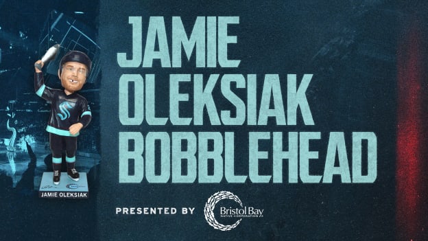 Jamie Oleksiak Bobblehead pres. by Bristol Bay Native Corporation