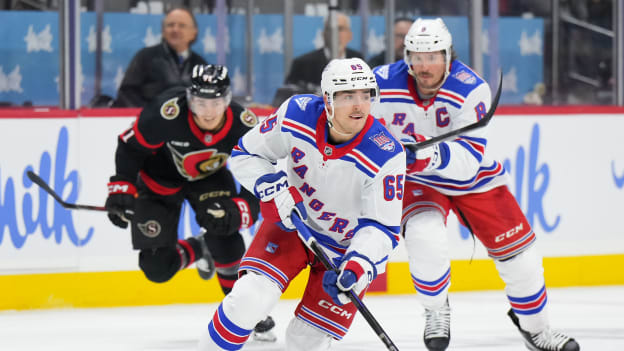 New York Rangers vs Ottawa Senators