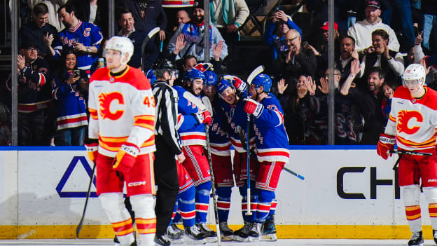 Calgary Flames v New York Rangers