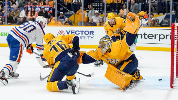 Edmonton Oilers v Nashville Predators