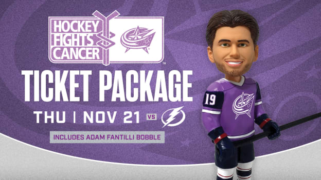 HOCKEY FIGHTS CANCER TICKET PACKAGE