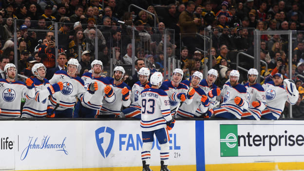 Edmonton Oilers v Boston Bruins