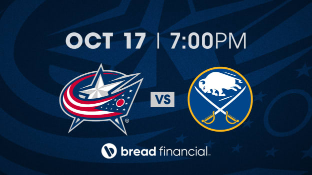 THURSDAY, OCTOBER 17 AT 7 PM VS. BUFFALO SABRES