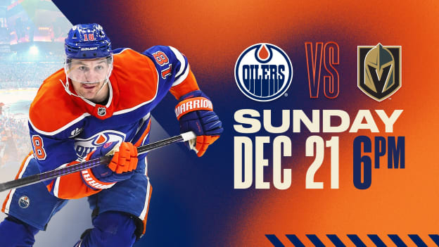 Oilers vs. Golden Knights: December 21