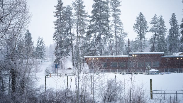 Outdoor Hockey in Winthrop, Washington