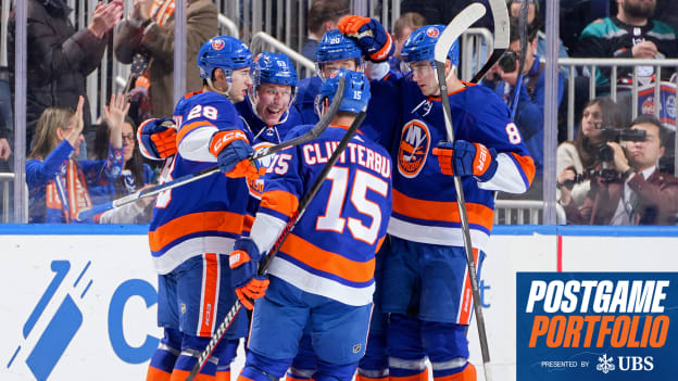 UBS Postgame Photos: Islanders 4, Ducks 3