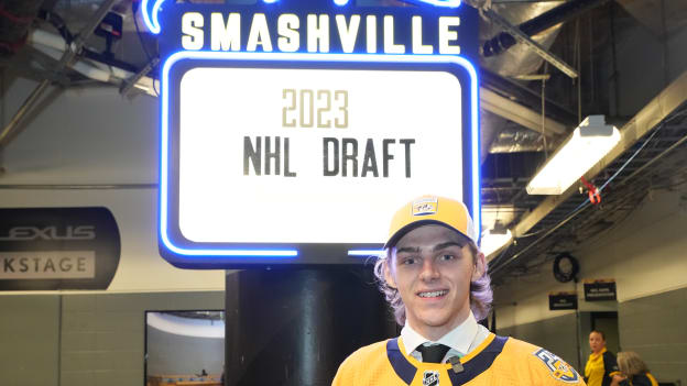 Nashville Predators 24th Overall Pick Tanner Molendyk