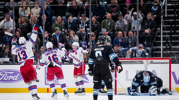 New York Rangers v Utah Mammoth
