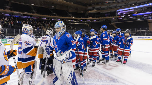 Jr. Rangers vs Jr. Islanders @ MSG