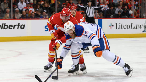 Edmonton Oilers v Calgary Flames