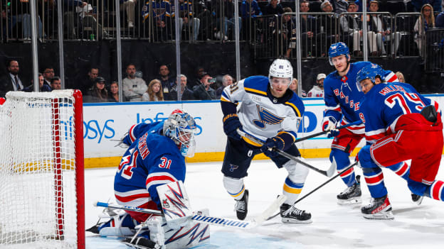 St Louis Blues v New York Rangers