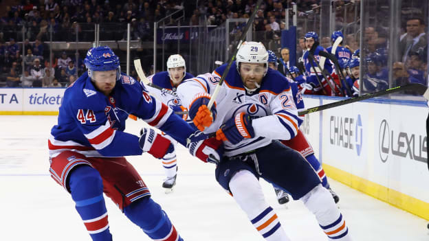 Edmonton Oilers v New York Rangers