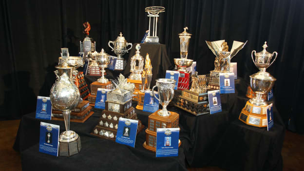 NHL_trophies_on_display