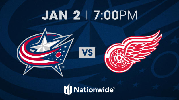 THURSDAY, JANUARY 2 AT 7 PM VS. DETROIT RED WINGS