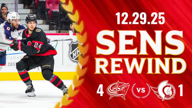 Sens Rewind: Sens Fall to the Blue Jackets
