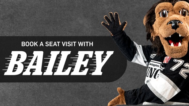 Book Your Bailey Visit at the Next LA Kings Game!