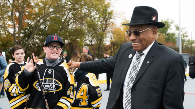 Bruins to Retire Willie O'Ree's No. 22