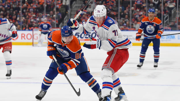 New York Rangers v Edmonton Oilers