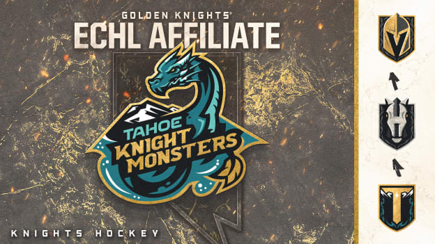 Vegas Golden Knights Announce Multi-Year Affiliation Agreement with ECHL's Tahoe Knight Monsters