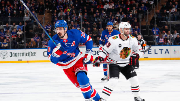 Chicago Blackhawks v New York Rangers
