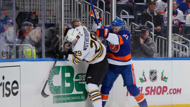 UBS Postgame Photos: Bruins 5, Islanders 4 SO