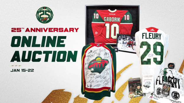 Wild 25th Anniversary Online Auction January 15 - 22