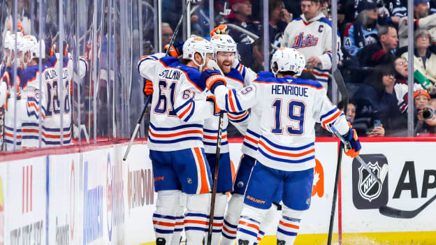 Edmonton Oilers v Winnipeg Jets