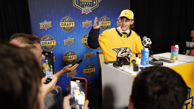 Nashville Predators 24th Overall Pick Tanner Molendyk