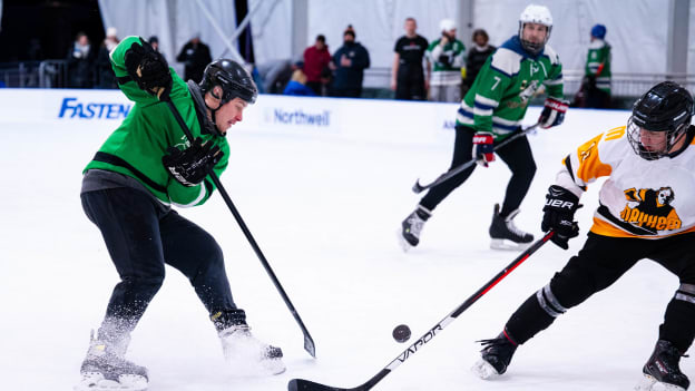 PHOTOS: Adult Pond Hockey Tournament at The Park