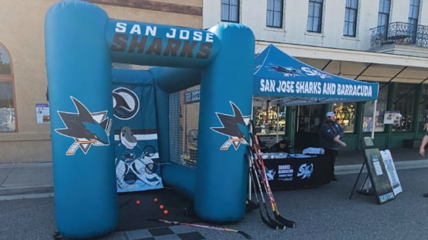 Sharks and Barracuda Street Team Presented By Coca-Cola