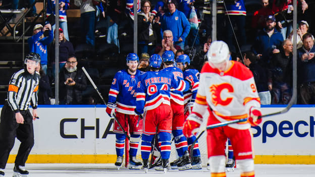 Calgary Flames v New York Rangers